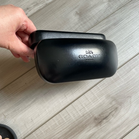 Coach Black Eyewear Case - Picture 2 of 4